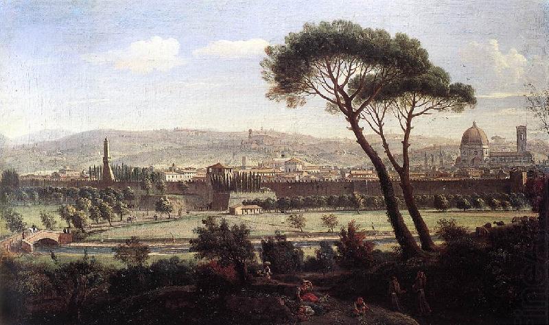 View of Florence from the Via Bolognese, WITTEL, Caspar Andriaans van